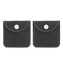 § Black 2pcs Hearing Amplifier Storage Pouch Protective Dust Proof Hearing