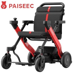 400W Paiseec Foldable Electric Wheelchair Intelligent All Terrain Rollator 300LB