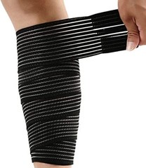 Elastic Lower Leg Calf Compression Support Bandage Wrap for Pain Relief 3″x70 in