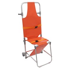 Emergency Rescue Stair Stretcher Chair Orange Foldable Chair Folding Stair Chair