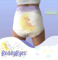 BeddyByes Potty Training Dropouts Diapers ABDL – Size Large – 10 Pack