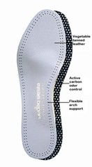 Pedag Siesta orthotic insole pair, arch and metatarsal support, odor filter