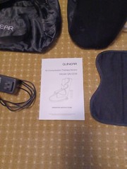 Quinear Air Compression Therapy Device Boots QN-021-A Heat & Massager for Pain