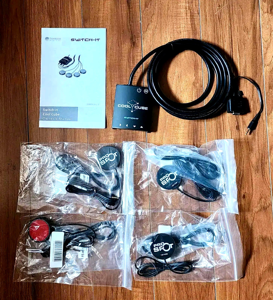 New! Sunrise Medical SWITCH-IT Cool Cube Proximity Proportional Control System