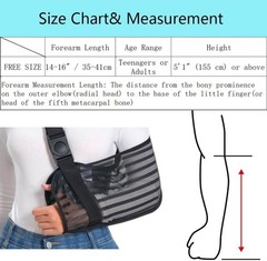 Arm Sling for Broken Arm, Torn Rotator Cuff, Shoulder, Elbow, Wrist Injury -Mesh