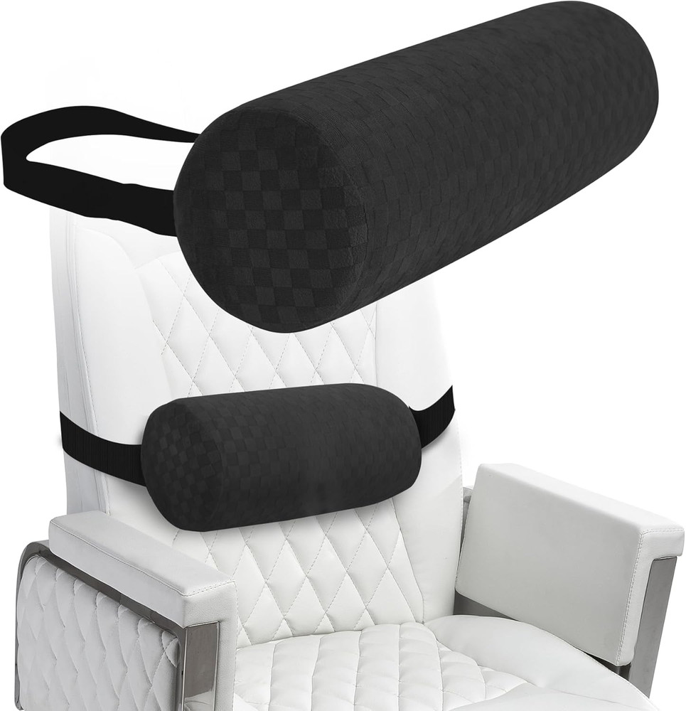 Lumbar Roll Pillow for Lower Back, Lumbar Support Foam Roll Cushion with Pillowc