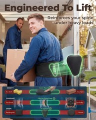 Adjustable Back Brace for Instant Pain Relief & Support