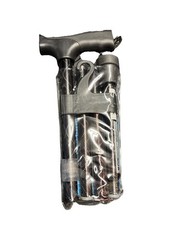 Health Gel Grip Folding Cane, Max Weight Cap Black And Silver New In Package