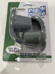 Pop „N Glide Walker Skis W605 NEW Essential Medical Supply Fits Most Walkers