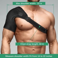 Adjustable Shoulder Brace Rotator Cuff Pain Relief Support for Joint Dislocated