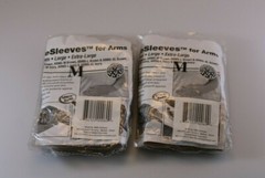 SecureSleeves 2 Pairs ARMS-MB Skin Protector Sleeves for ArmslWrists Medium (58)