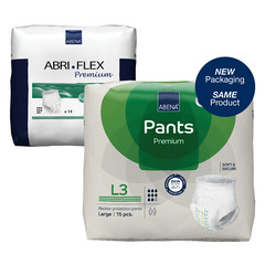 Abena Abri-Flex Protective Incontinence Underwear, Sizes S – XL, 84 Count