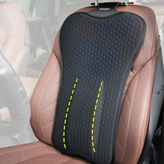Gel Lower Back Support Pillow Universal Lumbar Cushion for Car Office Home Chair