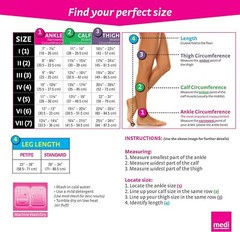 Mediven Sheer & Soft Regular Compression Stockings 20-30 Pick Size & Color
