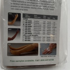 Posey SkinSleeves Arm Protector Medium 6000 1 pair Light Skin Tone New Sealed