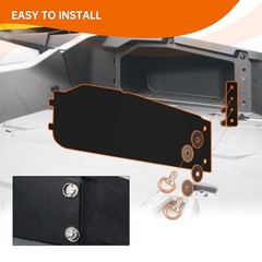 Bed Side Doors Panels Compatible with 2024+ Can-Am Maverick R X RS | Aluminum,