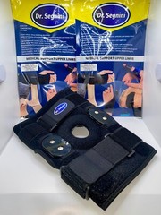 KNEE BRACE HINGED COMPRESSION SLEEVE JOINT SUPPORT OPEN PATELLA STABILIZER WRAP✅