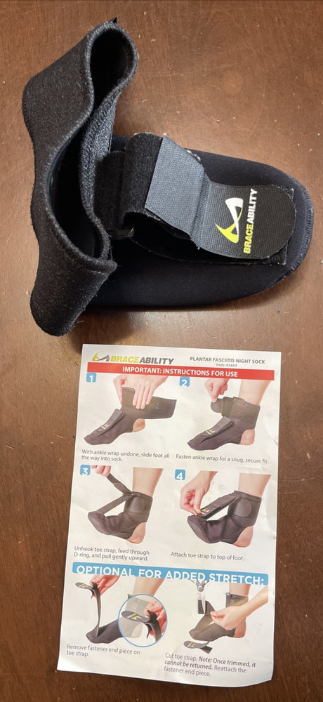 Plantar Fasciitis Night Sock Soft Foot Boot Pain Metatarsalgia BraceAbility