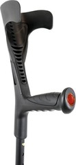 AngleMAX Mobility Red/Pink Folding Forearm Crutch, Lightweight Aluminum