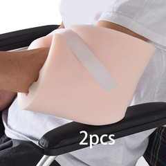 2 Pieces Support Protector Washable Gentle Foot Heel Pillow for Patients