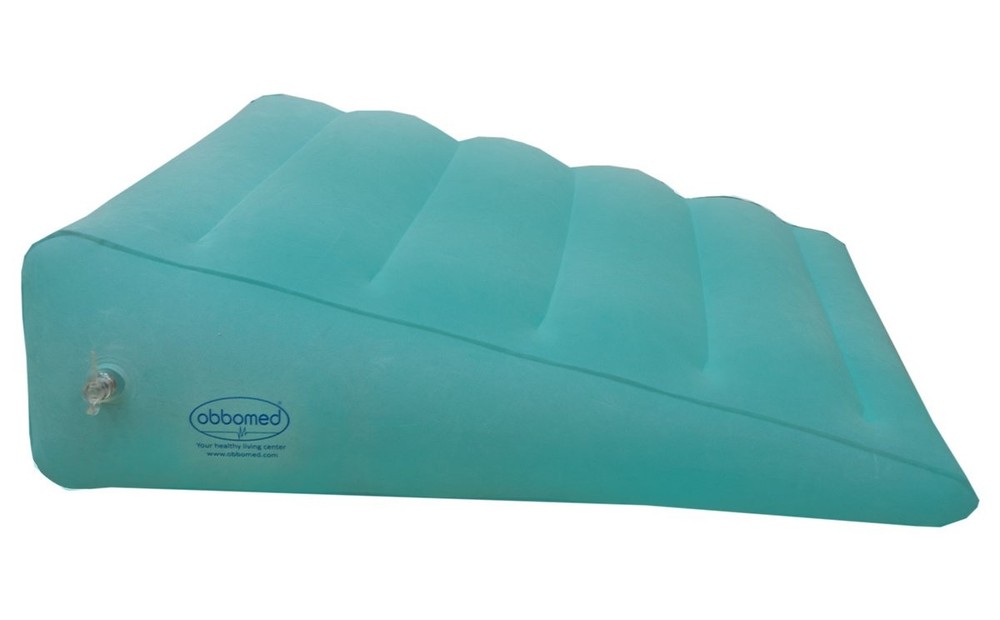 ObboMed HR-7510 Inflatable Portable Bed 1 Count (Pack of 1), Hr-7510 – Cyan