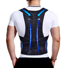 Adjustable Posture Corrector Back Brace with Lumbar Support for Men and Women