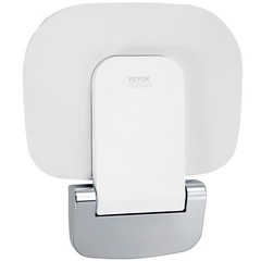 VEVOR Folding Shower Seat 13.6“ x 12.8“ Wall Mounted Shower Bench 450 lbs