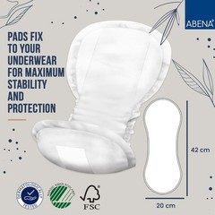 Anatomically Shaped Maternity Pads – 15 Count with Breathable Design for Comfort