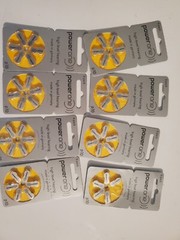 8 packs of 6 (missing 1) Hearing Aid Batteries Size 10 p10