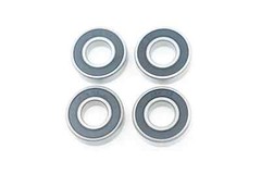 Stainless Steel Shower Wheelchair Bearing SR8 1/2″ ABEC-1 1/2×1-1/8x.3125″ (4-Pa