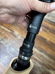 TRULIFE PROSTHETIC LEFT LEG AAA225, Kinterra ankle Foot 27, carbon fiber socket