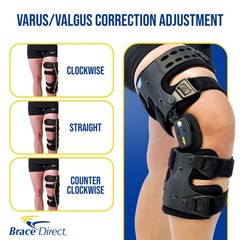 Brace Align OA ROM Unloader Knee Adjustable Offloading(Left – Thigh up to 30 in)