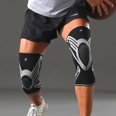 Compression Knee Support Sleeve Elastic Brace for Running Gym Basketball