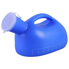 Urinal Bottle Male Urinals Portable Urine Bottle with Screw Lid 2000 ml with 1.6