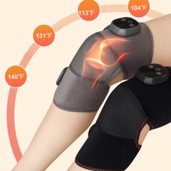 Electric Heated Joint Shoulder Wrap Brace Support Vibration Heating Massage Pad