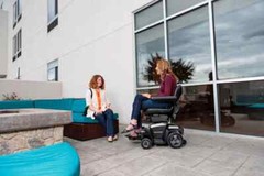 Pride Mobility GO CHAIR Electric Travel Powerchair