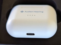 Audien ATOM PRO 2 Wireless Rechargeable OTC Hearing Aids Nice Condition