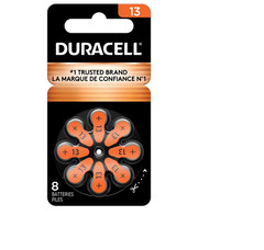 Duracell Hearing Aid Batteries Size 13, 40 Batteries Total. Expiration in 2029