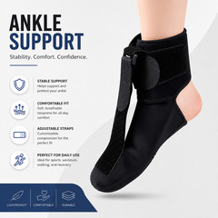 Plantar Fasciitis Night Splint Sock Heel Pain Relief Adjustable Foot Brace