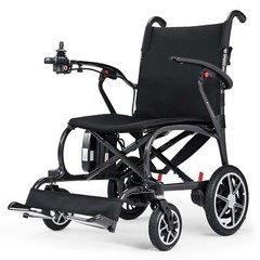 25.8lb Lightweight Carbon Fiber Electric Wheelchairs For Airline 20in Seat NEW