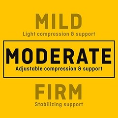 Adjustable Ankle Support Neoprene Brace Moderate Compression Stiff Sore Injury