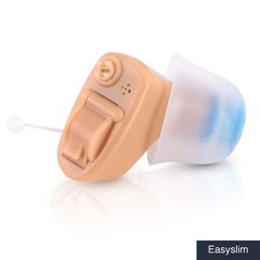 Wireless In-Ear Hearing Amplifier Device Beige Noise Reduction 110dB
