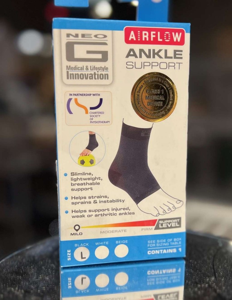 Neo G Airflow Ankle Support – Medium (Fits Either Left or Right Foot)