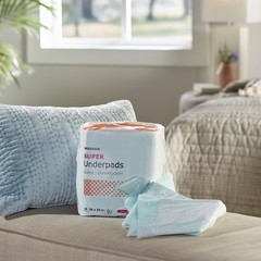 300 McKesson Incontinence Underpads Moderate Absorbency Disposable 30″ x 30″