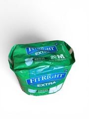 FitRight OptiFit Extra Adult Briefs – Medium – Ultra Absorbency – 20 Ct Sealed