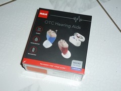 RCA RSH30BG Rechargeable OTC Hearing Aids Pair In-Ear with Case&Accessories NEW!