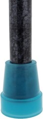 2 Pcs: 3/4″ (19Mm) Glow in the Dark Rubber Tips Ferrules for Walking Canes – Blu