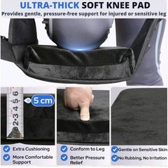 Knee Sling for Walker, Adjustable Cushioned Knee Support for Non Weight Beari…