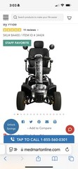I Have a Baja Wrangler Two Mobility Scooter Lightly Used Practically New
