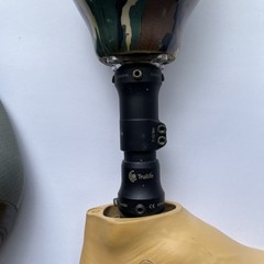 Trulife Prosthetic RIGHT LEG Below Knee 15-18 Nm Size: 23 AAA200 160 kg Camo Des